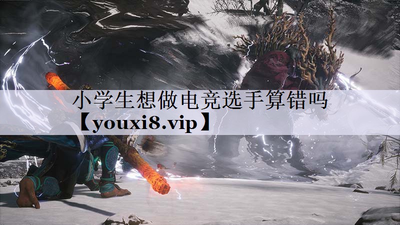 小学生想做电竞选手算错吗